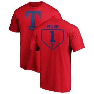 Men's Texas Rangers Kevin Pillar Red RBI T-Shirt