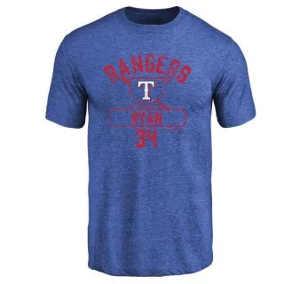 Men's Texas Rangers Nolan Ryan Royal Base Runner T-Shirt